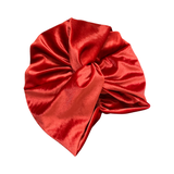 Rust Velvet Vintage Style Twisted Hair Turban