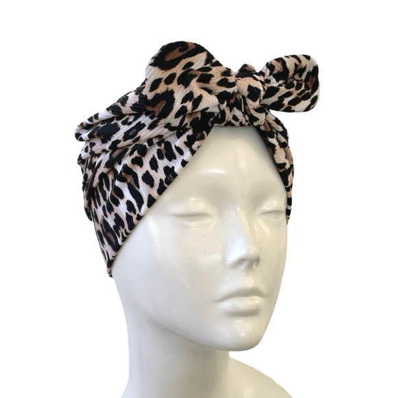 SPF 50 Bow Turban Hat
