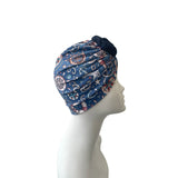 Nautical Print SPF 50 Swim Turban