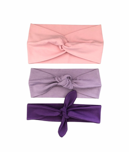 Wide Jersey Yoga Headband 3 Pack