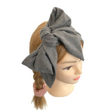Self Tie Cotton Headband 