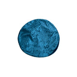 Slouchy Teal Velvet Beret