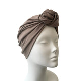 Taupe Brown Hair Loss Head Covering ireland