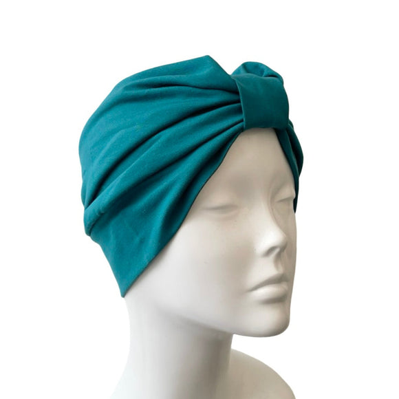 Teal Vintage Head Turban