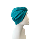 Teal Vintage Turban