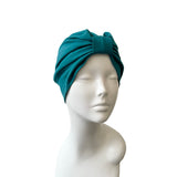 Teal Vintage Turban