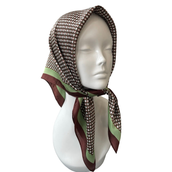 Thin Decorative Satin Vintage Style Scarf 70cm