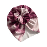 Tie Dye Turban Hat Baby Girl Outfit