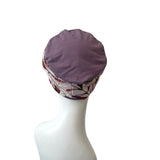 Super Soft Bamboo Jersey Turban Beanie Hat with Detachable Headband