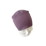 Super Soft Bamboo Jersey Turban Beanie Hat with Detachable Headband