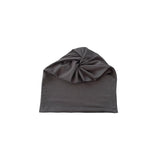 Twisted Ponytail Viscose Beanie Hat