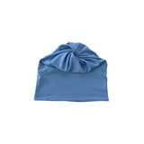 Twisted Ponytail Viscose Beanie Hat