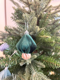 Velvet Mushroom Christmas Tree Ornaments Set of 8 ireland