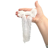 White Lace Ribbon Bridal Wedding Hair Bow