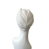 White Summer Turban 