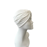 White Summer Turban 