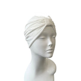 White Summer Turban 