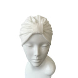 White Summer Turban 