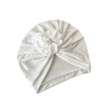 White turban hat on a white background