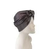 black shiny turban
