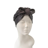 black shiny turban