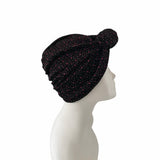black sparkly turban