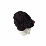 black sparkly turban