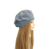 Dusky Blue French Beret Hat