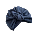 blue jersey turban hats