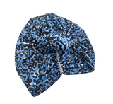 blue jersey turban hats