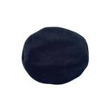 blue beret on a white background