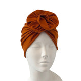 burnt orange turban