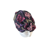 butterfly print turban