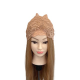 nude lace headband