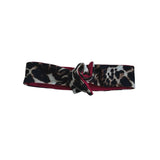 Leopard and Red Wired Headband