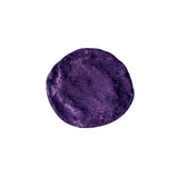 Purple round object on a white background