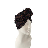 dark floral turban