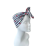 cherry print headband