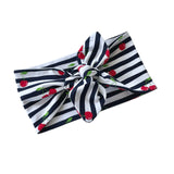 cherry print headband