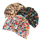 floral bamboo turban