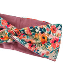 floral cotton headband