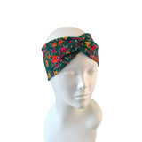 floral cotton headband