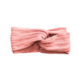 Pink Stretchy Spring Knit Headband Women