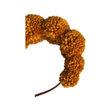 Gold Pompom Festival Headband Crown