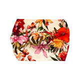 Soft Jersey Floral Turban Head Wrap Headband 