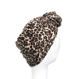 Soft Lightweight Leopard Knot Headband for Women 