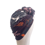 Aubergine Purple Women's Jersey Hair Care Turban