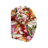 Floral Summer Turban Head Wrap for Women