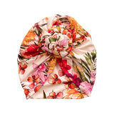 Floral Summer Turban Head Wrap for Women