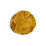 Gold coin on a white background